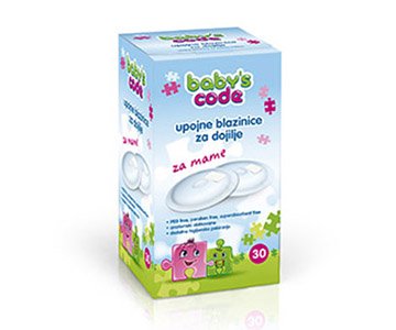 Baby's code nursing pads