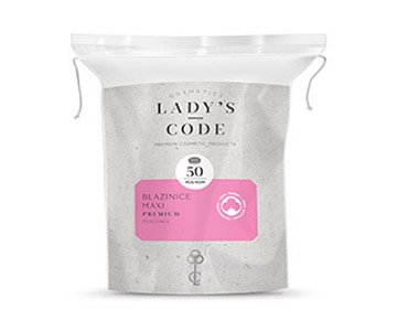 Lady's code blazinice maxi okrugle 50 kom.