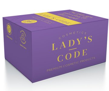 Lady's code PREMIUM pamučni štapići - PAPIR